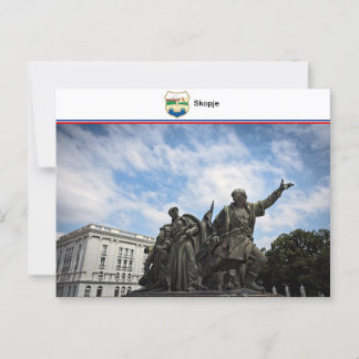 Postal Skopje - Macedonia del Norte