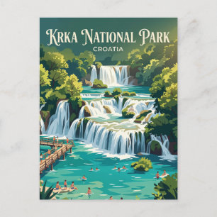 Postal Skradinski Buk Croacia
