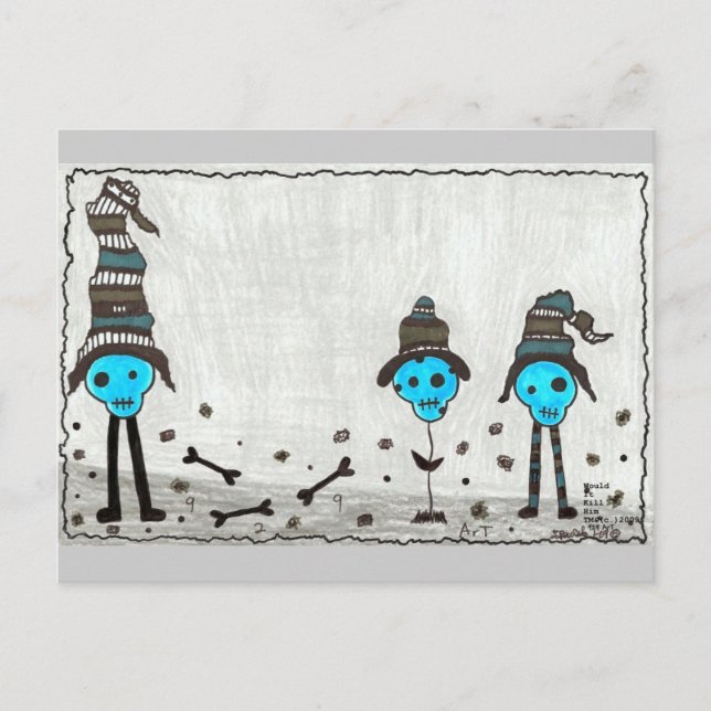 Postal SKuLL ArT - Personalizado (Anverso)