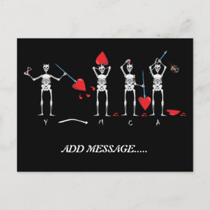 POSTAL SKULL; BLACKBEARD YMCA