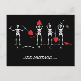 POSTAL SKULL; BLACKBEARD YMCA