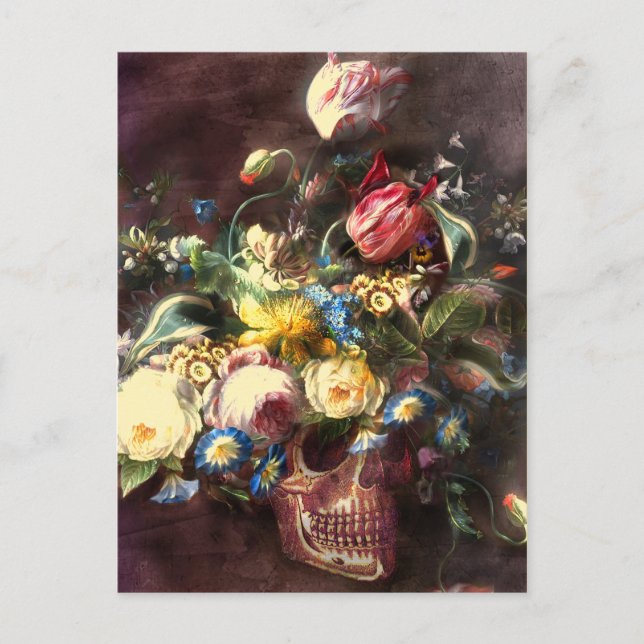 Postal Skull Bouquet (Anverso)
