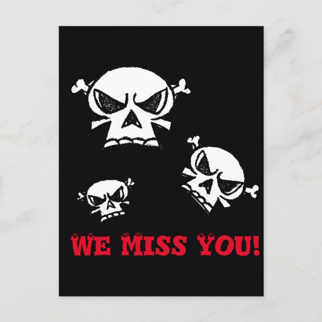 Postal Skull Boys (Anverso)