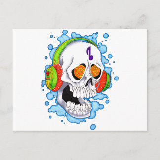 Postal Skull de música