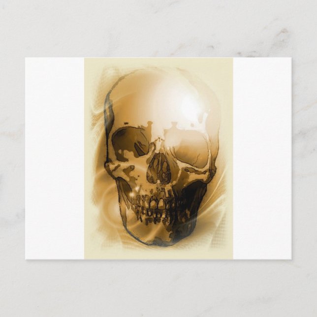 Postal Skull Fantasy Art (Anverso)