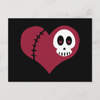 Postal Skull Heart