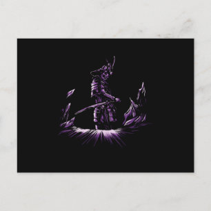 Postal Skull Ninja Samurai Japan Kendo Katana Swords Gift