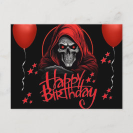 Postal Skull rouge