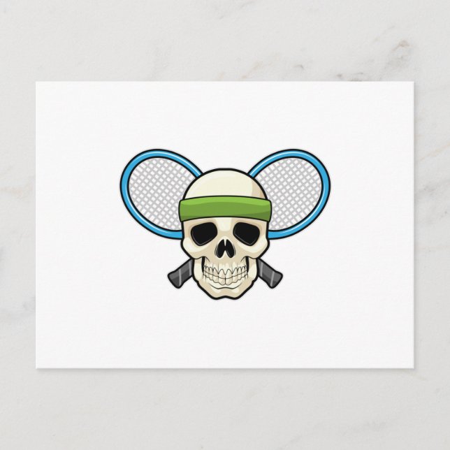 Postal Skull Tennis Tennis (Anverso)