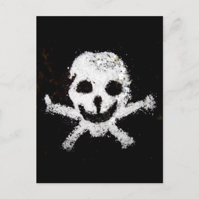 Postal Skull y Crossbone (Anverso)