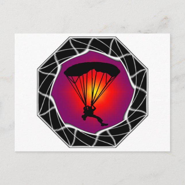 POSTAL SKY DIVING READY (Anverso)