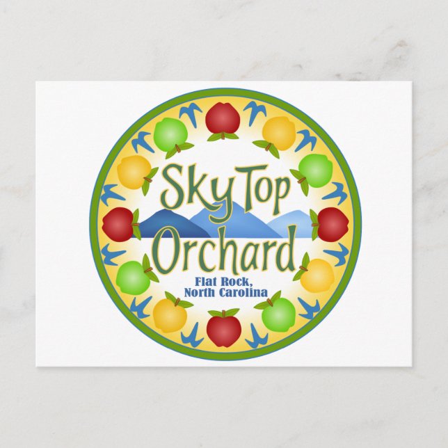 Postal Sky Top Orchard (Anverso)