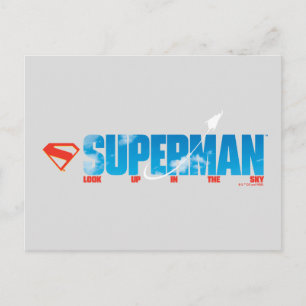 Postal Skybound Superman Silhouette
