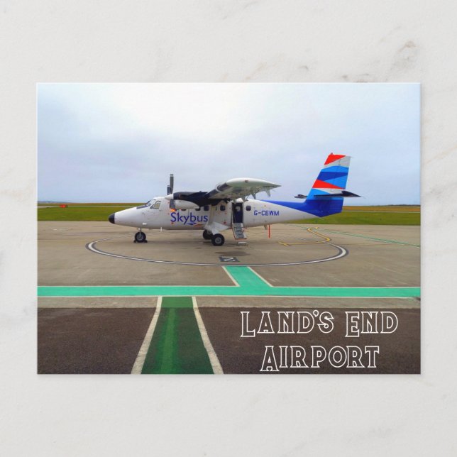 Postal Skybus at Land's End Airport (Cornwall) (Anverso)