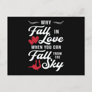 Postal Skydiver Cuando Se Puede Caer Del Skydive Sky