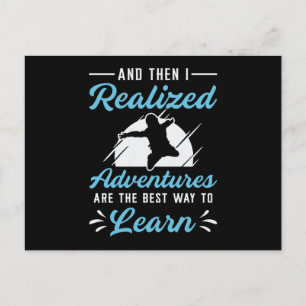 Postal Skydiver y luego me di cuenta de Adventures Vintag