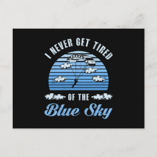 Postal Skydiving Skydive Jump Skydiver Retro Gracioso Reg