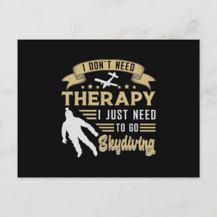 Postal Skydiving Skydiver Therapy Parachuing Gracious Gif