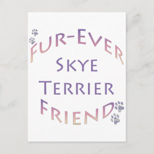 Postal Skye Terrier Furever Friend