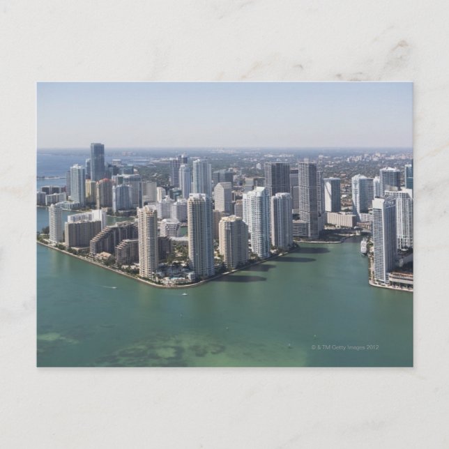 Postal Skyline 2 de Miami (Anverso)