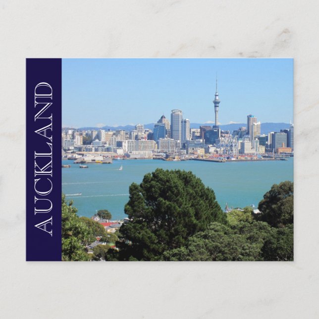 Postal skyline auckland nz (Anverso)