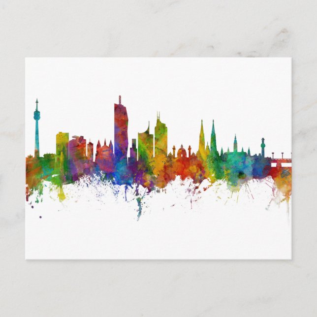 Postal Skyline Austria (Anverso)