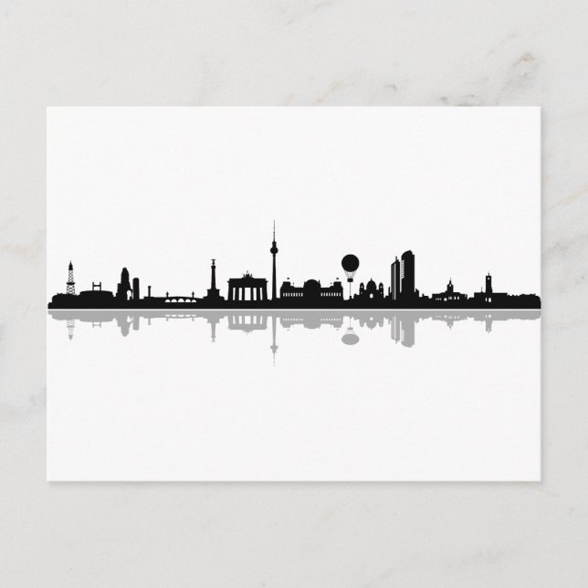Postal Skyline Berlin (Anverso)