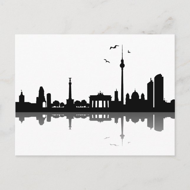 Postal Skyline Berlin (Anverso)