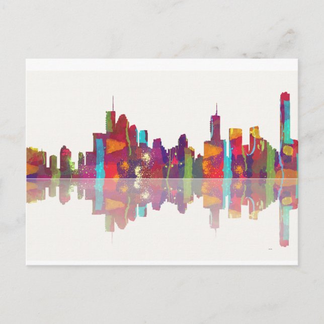 Postal Skyline Brisbane Qld (Anverso)