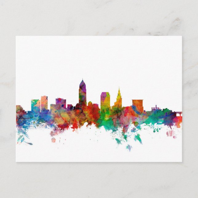 Postal Skyline Cleveland Ohio (Anverso)