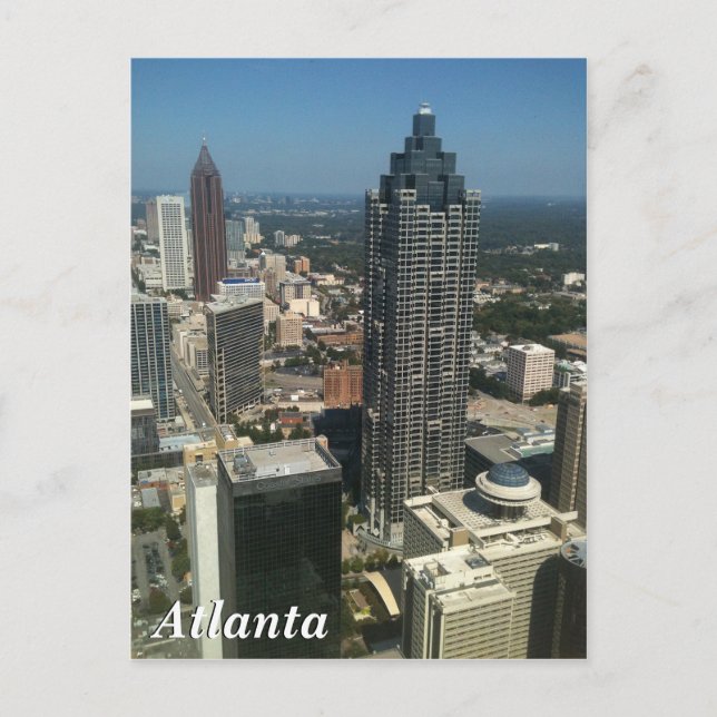 Postal Skyline de Atlanta (Anverso)