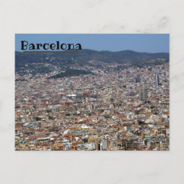 Postal Skyline de Barcelona