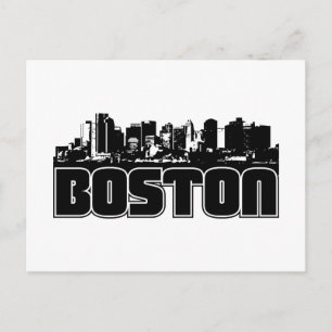 Postal Skyline de Boston