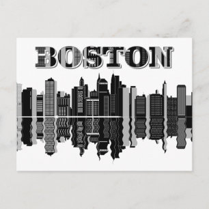 Postal Skyline de Boston