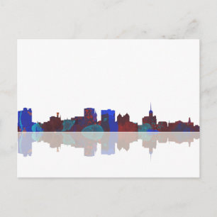 Postal Skyline de Buffalo en Nueva York