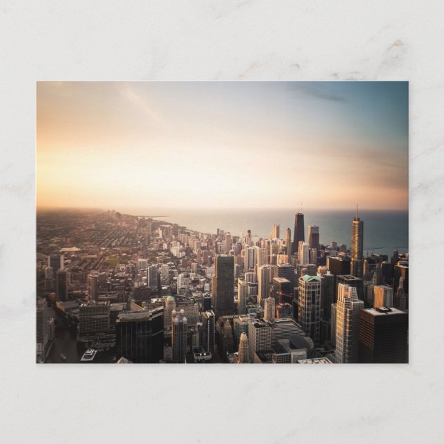 Postal Skyline de Chicago (Anverso)