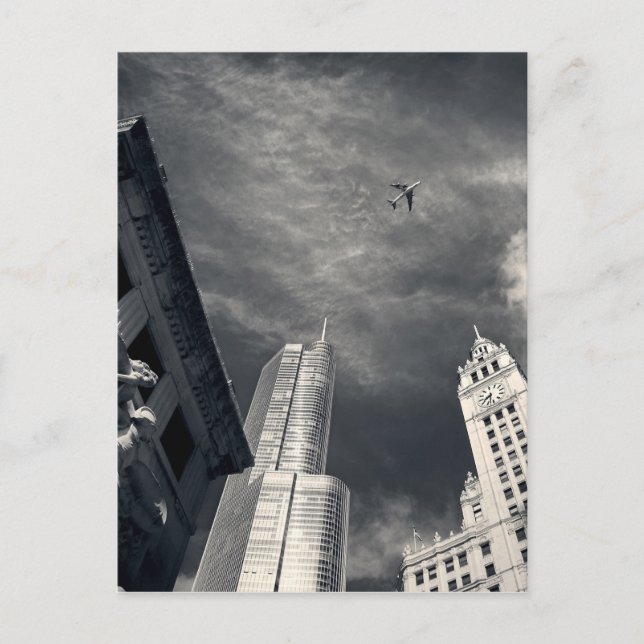 Postal Skyline de Chicago (Anverso)