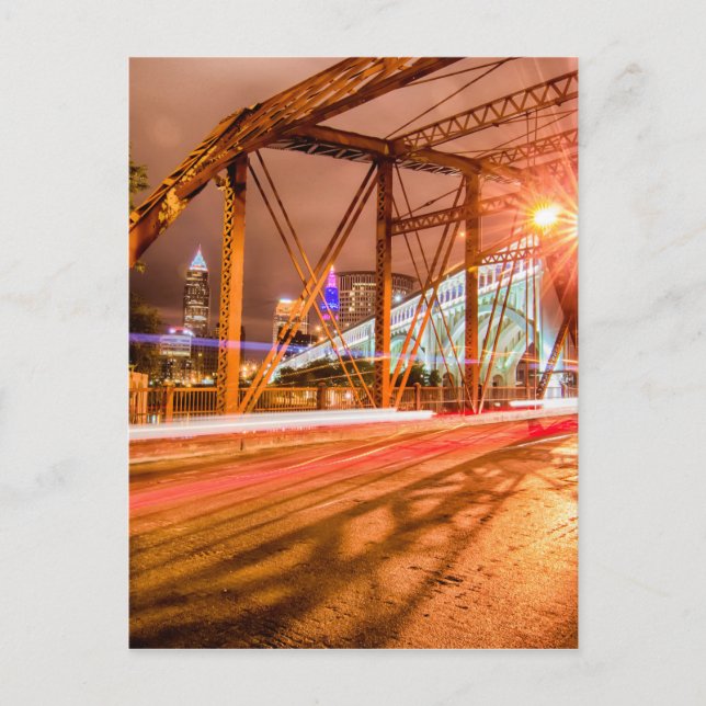 Postal skyline de cleveland ohio (Anverso)