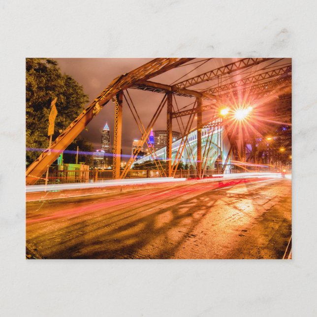 Postal skyline de cleveland ohio (Anverso)