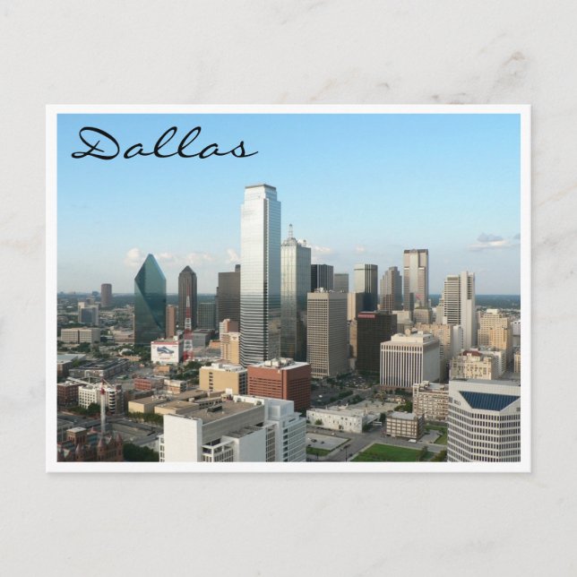 Postal skyline de dallas (Anverso)