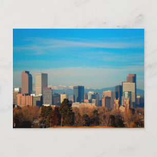 Postal Skyline de Denver Colorado