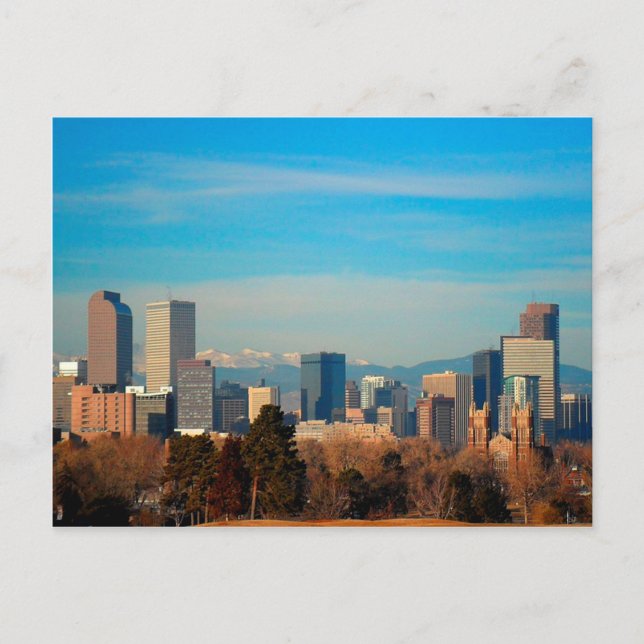 Postal Skyline de Denver Colorado (Anverso)