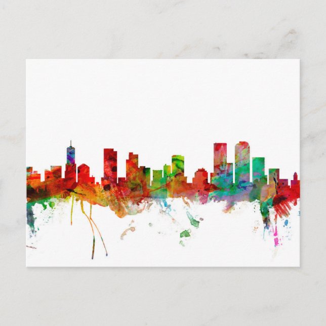 Postal Skyline de Denver Colorado (Anverso)