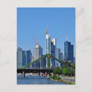 Postal Skyline de Frankfurt