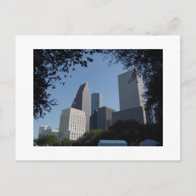 Postal Skyline de Houston Texas (Anverso)