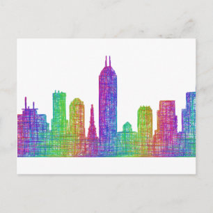 Postal Skyline de Indianapolis