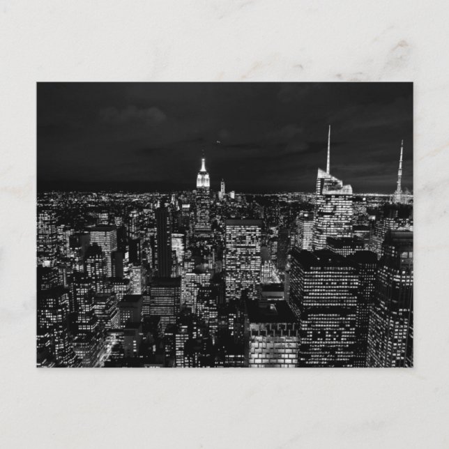 Postal Skyline de la ciudad de Nueva York (Anverso)