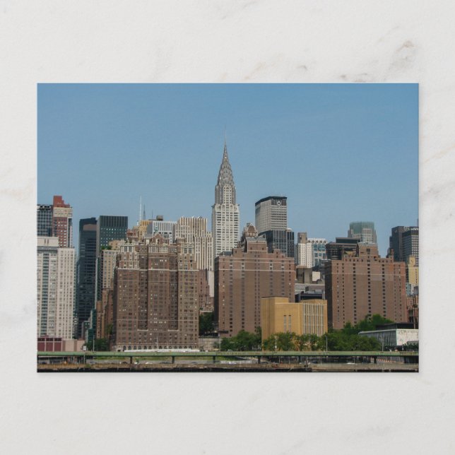Postal Skyline de la ciudad de Nueva York - Postcard (Anverso)