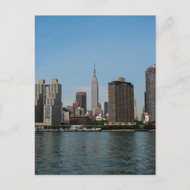 Postal Skyline de la ciudad de Nueva York - Postcard (Anverso)