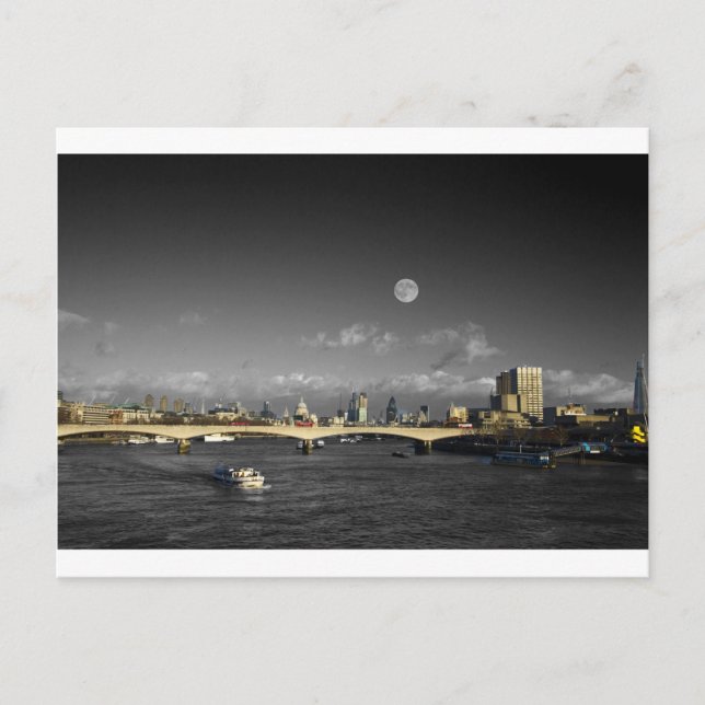 Postal Skyline de Londres (Anverso)